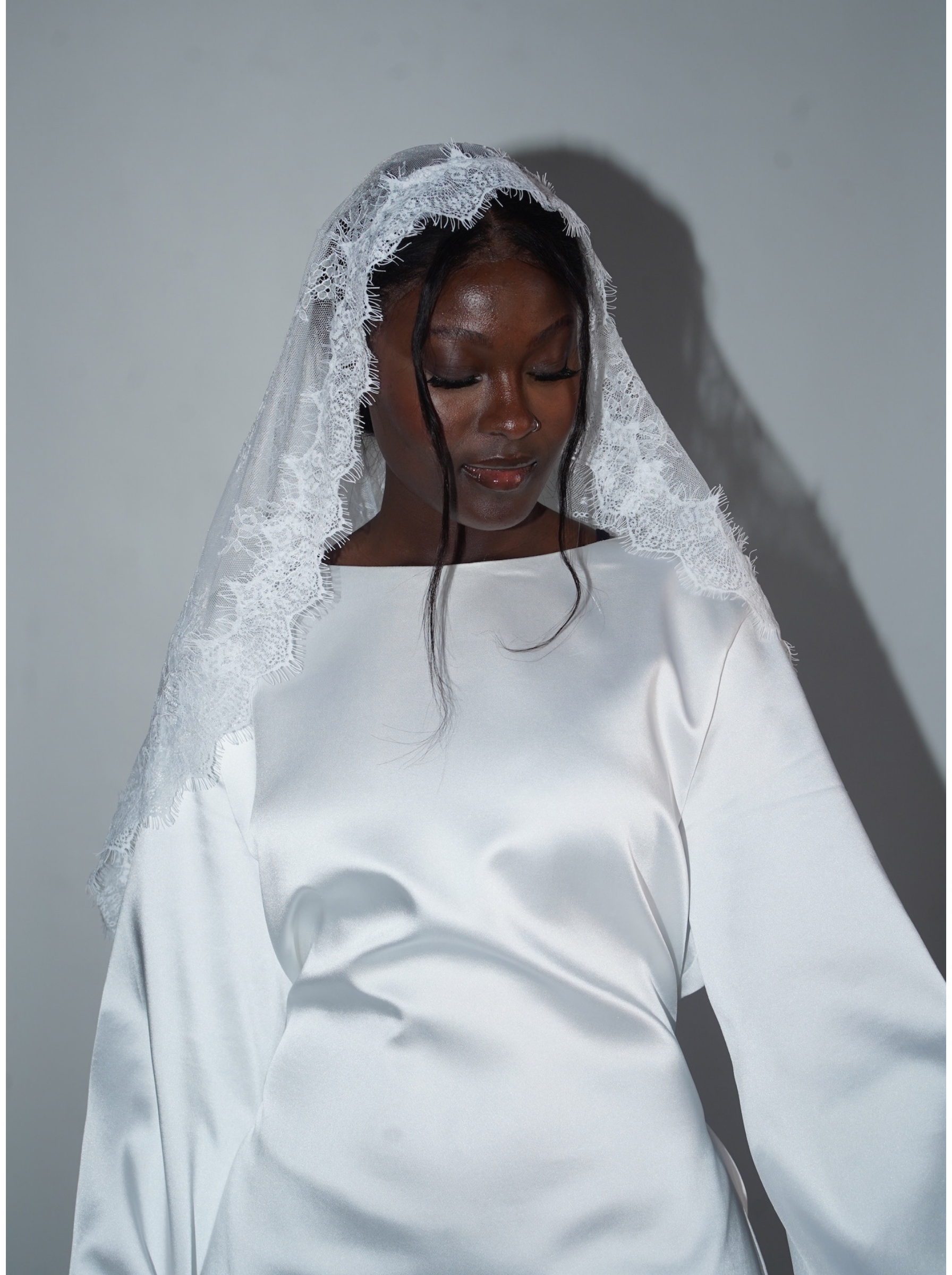 Voile de mariée Espagnol 3m
