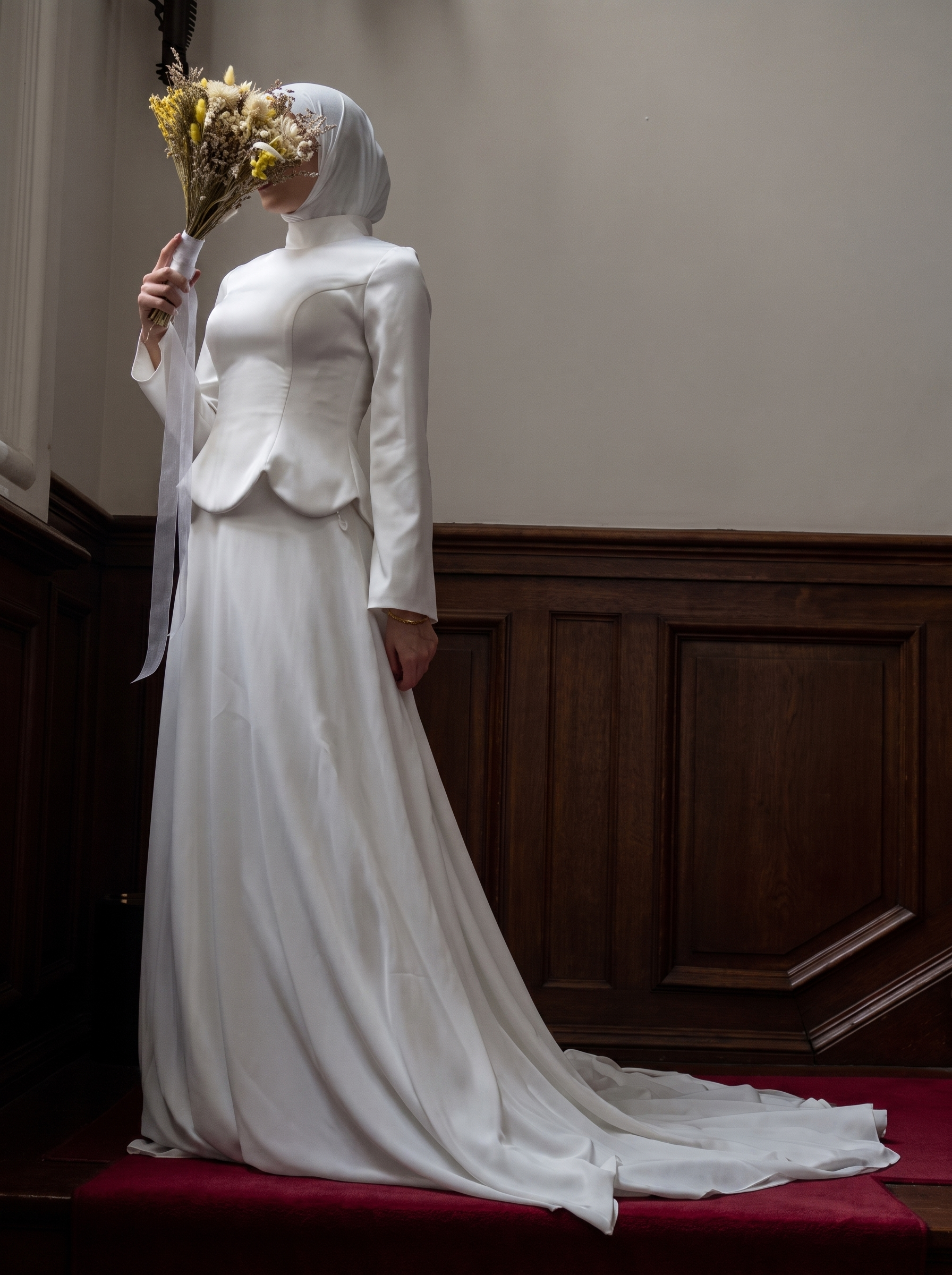 Robe de mariée Bi-matière