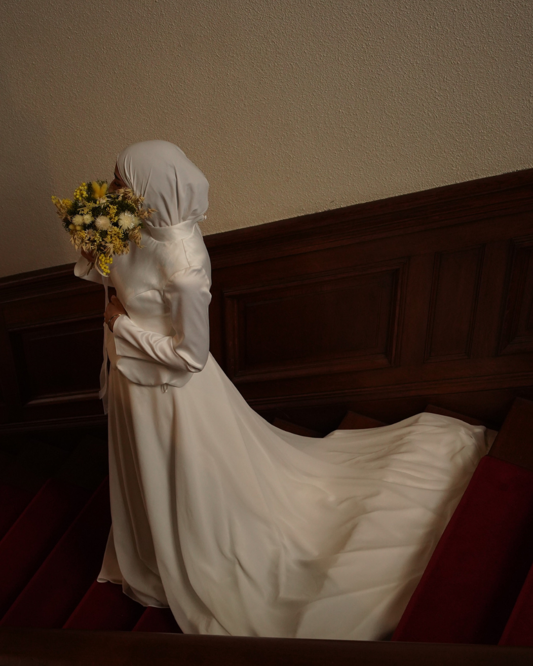 Robe de mariée Bi-matière